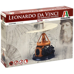 ITALERI Leonardo Da Vinci Helicopter 3110 Model Kit