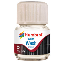 HUMBROL AV0202 Enamel Wash White 28ml