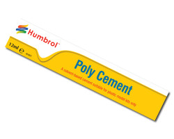 HUMBROL Poly Cement Medium 12ml Tube Adhesive Glue
