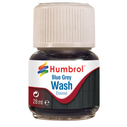 HUMBROL AV0206 Enamel Wash Blue Grey 28ml
