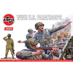 Airfix A02711V WWII U.S. Paratroops 1:32 Plastic Model Kit