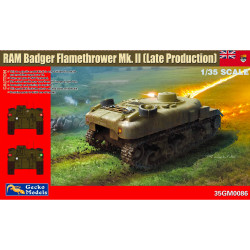 Gecko RAM Badger Flamethrower Mk.II Late Prod. 1:35 Model Kit 35GM0086