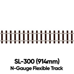 PECO SL-300 Flexible Track Wooden Sleeper 914mm Streamline N Gauge