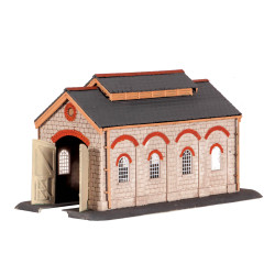 Ratio 203 Engine Shed Building N Gauge from PECO