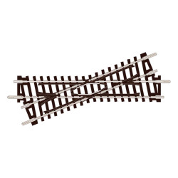 PECO ST-50 Crossing Right Hand 22.5° Angle Insulfrog Code 80 Setrack N Track
