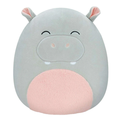 Squishmallows Harrison the Grey Hippo Medium 12" Plush Soft Toy