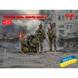ICM 35752 "Quietly came, quietly went…" Ukraine Special Forces 1:35 Model Kit