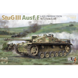 Takom 8015 German StuG III Ausf F Late Prod. w/7.5cm L48, ca.1942 1:35 Model Kit
