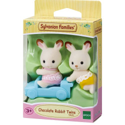 Sylvanian Families Chocolate Rabbit Twins Set Family Figures 5420