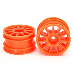 Tamiya RC 54913 T3-01 11 spoke wheels (2)(Flora) RC Car Spares/ Hop Ups