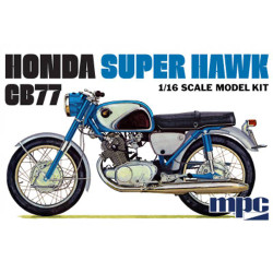 MPC MPC898 Honda Super Hawk CB77 1:16 Plastic Bike Kit