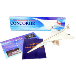 Prestige Models Laser Cut Balsa Kit 1002 Concorde Alpha Foxtrot 50th Anniv. Ed.