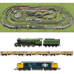 HORNBY Digital Train Set HL12 Large Layout - Multi Track with 2 Trains & Turntable