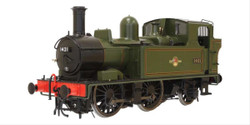 Dapol 14xx Class Unnumbered BR Lined Late Green (DCC-Sound) DA7S-006-027US O Gauge