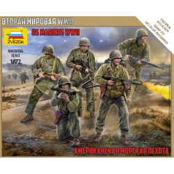 Zvezda 6279  US Marine WWII Figures 1:72 American Figures Kit