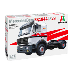 Italeri 3956  Mercedes Benz SK 1844LS V8 Truck/Lorry 1:24 Plastic Model Kit