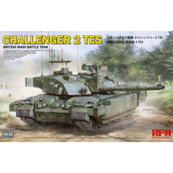 Ryefield Models 5039 British MBT Challenger 2 TES 1:35 Plastic Model Tank Kit