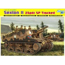 DRAGON 6760 British Sexton II 25Pdr  SP TR 1:35 Military Model Kit