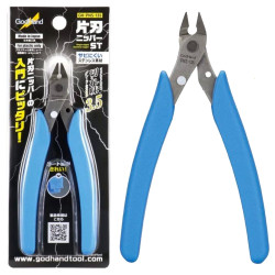 GodHand PNS-135 Nippers Single Edged Stainless Steel - Made in Japan