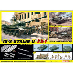 Dragon 6537 JSD-2 Stalin II & Soviet Infantry Tank Riders 1:35 Plastic Model Kit