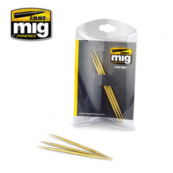 Ammo by Mig Brass Toothpicks For Model Kits Mig 8026