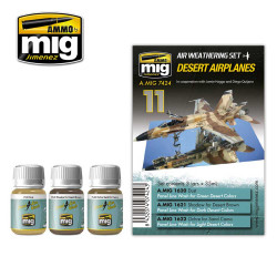 Ammo by Mig Desert Airplanes For Model Kits Mig 7424