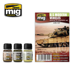 Ammo by Mig Us Modern Vehicles Set For Model Kits Mig 7410