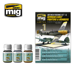 Ammo by Mig German Early Fighters And Bombers For Model Kits Mig 7414