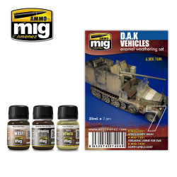 Ammo by Mig Dak Set For Model Kits Mig 7406
