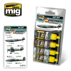 Ammo by Mig Spanish Civil War Nationalist Colours For Model Kits Mig 7226