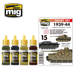 Ammo by Mig German 1939-44 Standard Colours Acrylic Paint Mig 7148