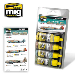 Ammo by Mig Luftwaffe Desert Colours For Model Kits Mig 7218