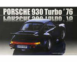 Fujimi F126609 Porsche 930 Turbo `76 1:24 Plastic Model Kit