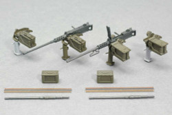 Asuka 35L9 U.S. Browning Machine Guns & Cradle Set B 1:35 Plastic Model Kit