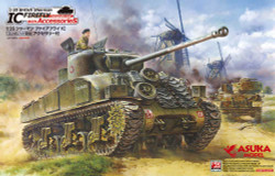 Asuka 35028 British Sherman Ic Composite Hull Firefly 1:35 Plastic Model Kit