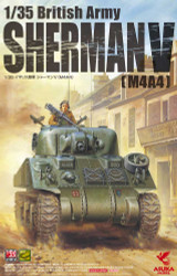Asuka 35016 British Army Sherman V 1:35 Plastic Model Kit