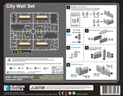 Rubicon Models 283003 City Wall Set 1:56 Plastic Model Kit