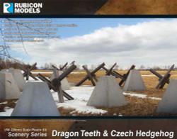 Rubicon Models 283005 Dragon Teeth & Czech Hedgehog 1:56 Plastic Model Kit