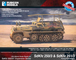 Rubicon Models 280039 Sdkfz 250/251 Expansion - Communications 1:56 Model Kit