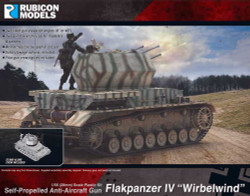Rubicon Models 280079 Flakpanzer Iv "Wirbelwind" 1:56 Plastic Model Kit