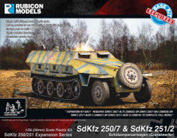 Rubicon Models 280043 Sdkfz 250/251 Expansion 250/7 251/2 Mortar 1:56 Model Kit