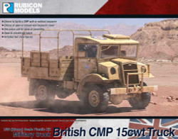 Rubicon Models 280056 British Cmp 15Cwt Truck 1:56 Plastic Model Kit
