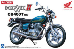 Aoshima 05332 Honda Hawk2 Cb400T 1:12 Plastic Model Bike Kit