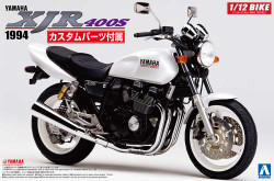 Aoshima 05326 Yamaha Xjr400S With Custom Parts 1:12 Plastic Model Bike Kit