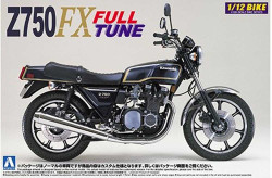 Aoshima 04216 Kawasaki Z750Fx (Full-Tune) 1:12 Plastic Model Bike Kit