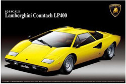Aoshima 04670 Lamborghini Countach Lp400 1:24 Plastic Model Kit
