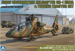 Aoshima 01435 JGSDF Observation Helicopter Oh-1 Ninja 1:72 Model Kit