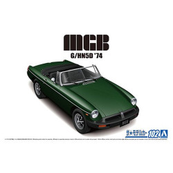 Aoshima 05686 Mgb Mk.3 BLMC G/HN5D MK-3 '74 1:24 Model Kit