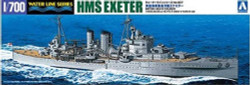 Aoshima 05273 British Heavy Cruiser Exeter 1:700 Plastic Model Kit