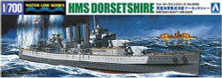 Aoshima 05269 British Heavy Criuiser Dorsetshire 1:700 Plastic Model Kit